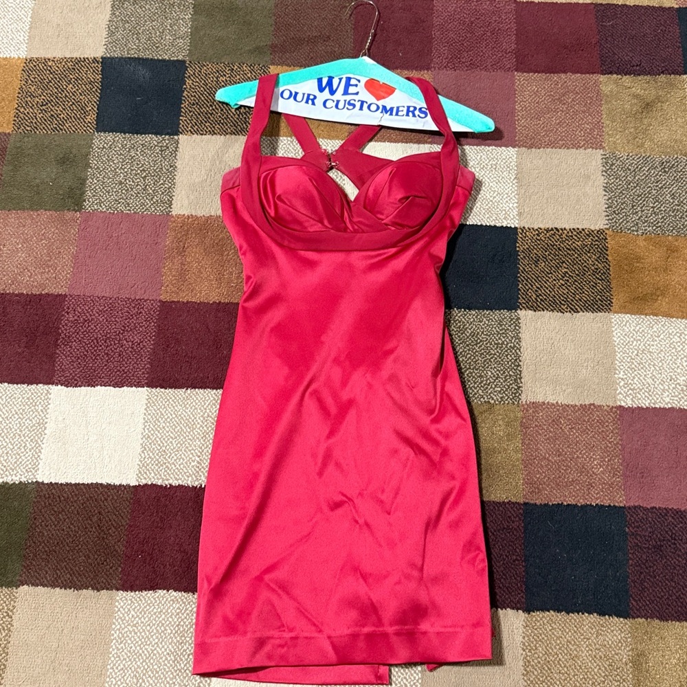 Faviana Red Dress …. Sexy XS